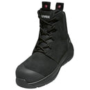 UVEX 65447* Uvex 3 X-Flow Lightweight Women's Zip-Sided Work Boots NARROW Fit - Black
