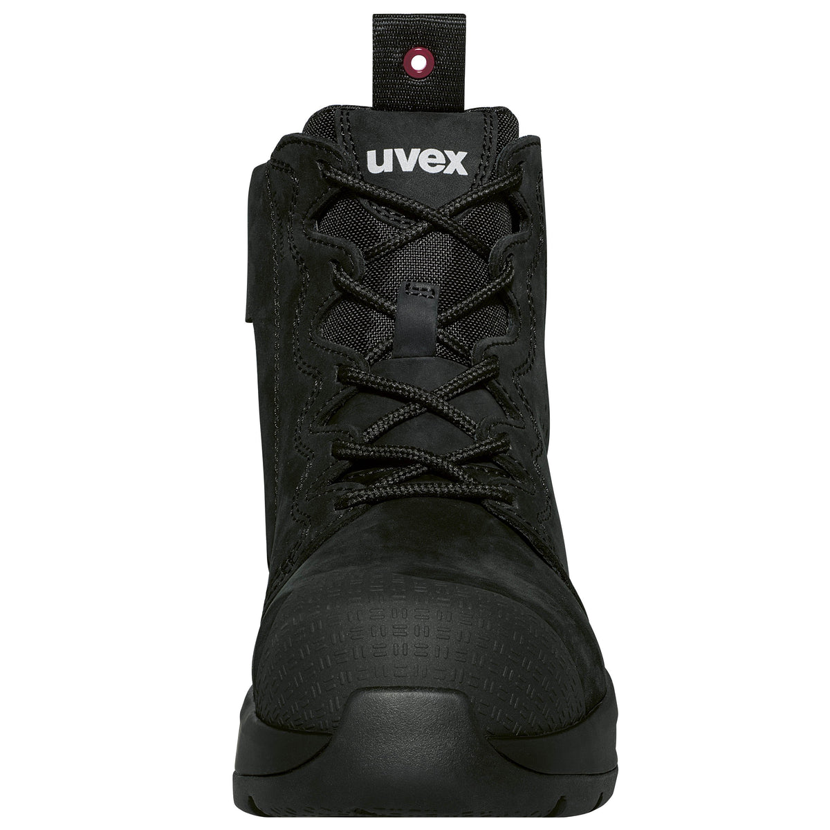 UVEX 65447* Uvex 3 X-Flow Lightweight Women's Zip-Sided Work Boots NARROW Fit - Black