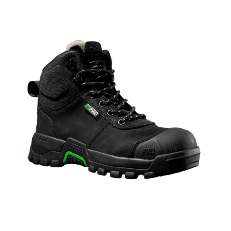 FXD WB2 Womens Mid Cut Lace Up Zip Side Work Boot