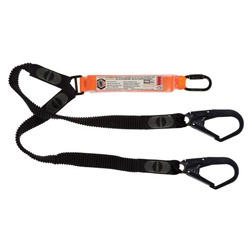 Elite Double Leg Elasticated Lanyard with Hardware KD & SD X2