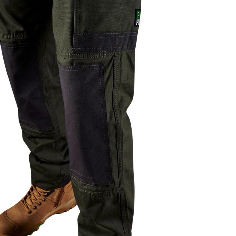 FXD WP1 Mens Cotton Cargo Pants- Green