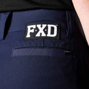 FXD WP◆8WT - REFLECTIVE CUFFED STRETCH RIPSTOP WORK PANTS - Navy