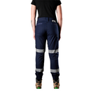 FXD WP◆8WT - REFLECTIVE CUFFED STRETCH RIPSTOP WORK PANTS - Navy