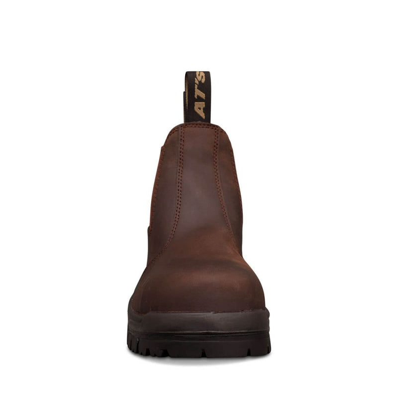 150mm Brown Elastic Sided Boot