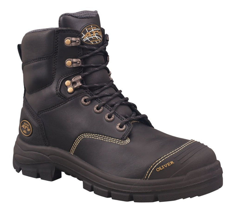 150mm Black Zip Sided Boot