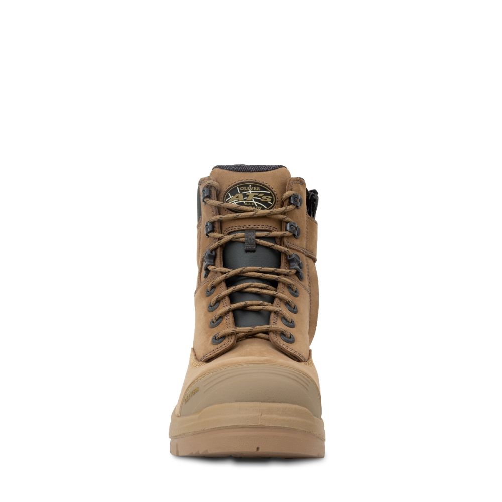 Oliver 55352Z 150mm Stone Zip Sided Boot