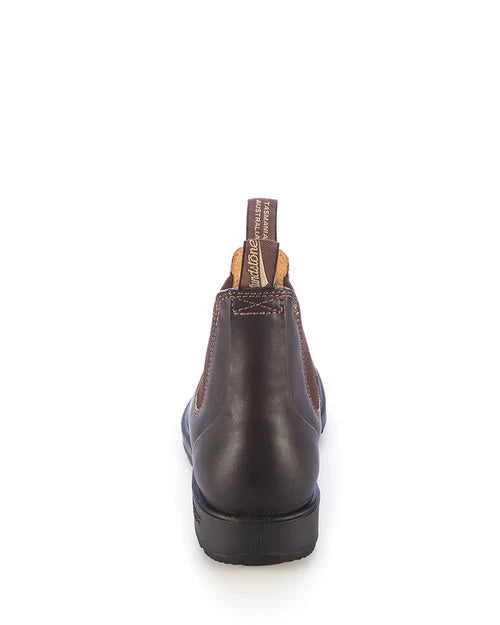 600 Elastic Side Work Boot - Brown - B600