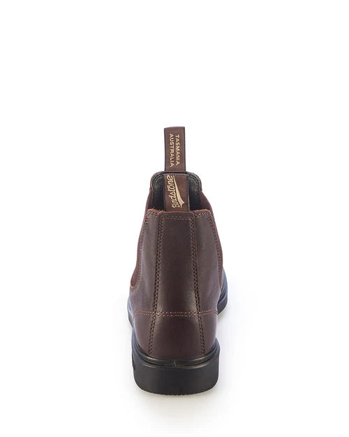 659 Elastic Side Dress Boot - Brown - B659