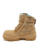 Womens Rotoflex 8864 Zip Sided Safety Boot - Sand -B8864
