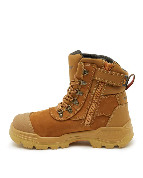 Rotoflex 9099 MAX AquaShield Zip Side Safety Boot - Wheat - B9099