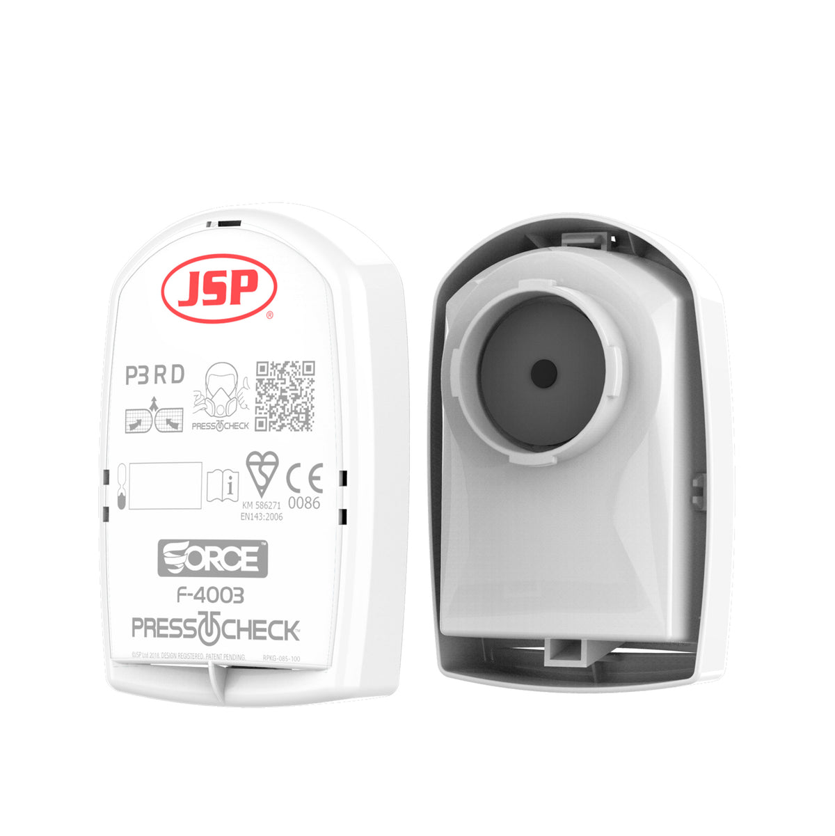 JSP Press toCheck P2/P3 Particulate Filters (per Pair)