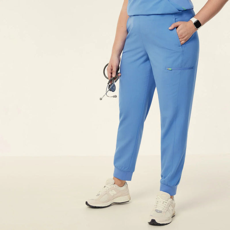 NNT Womens Invigorate Bakken Scrub Jogger - Light Blue