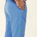 NNT Unisex Invigorate Drew Scrub Pant - Light Blue