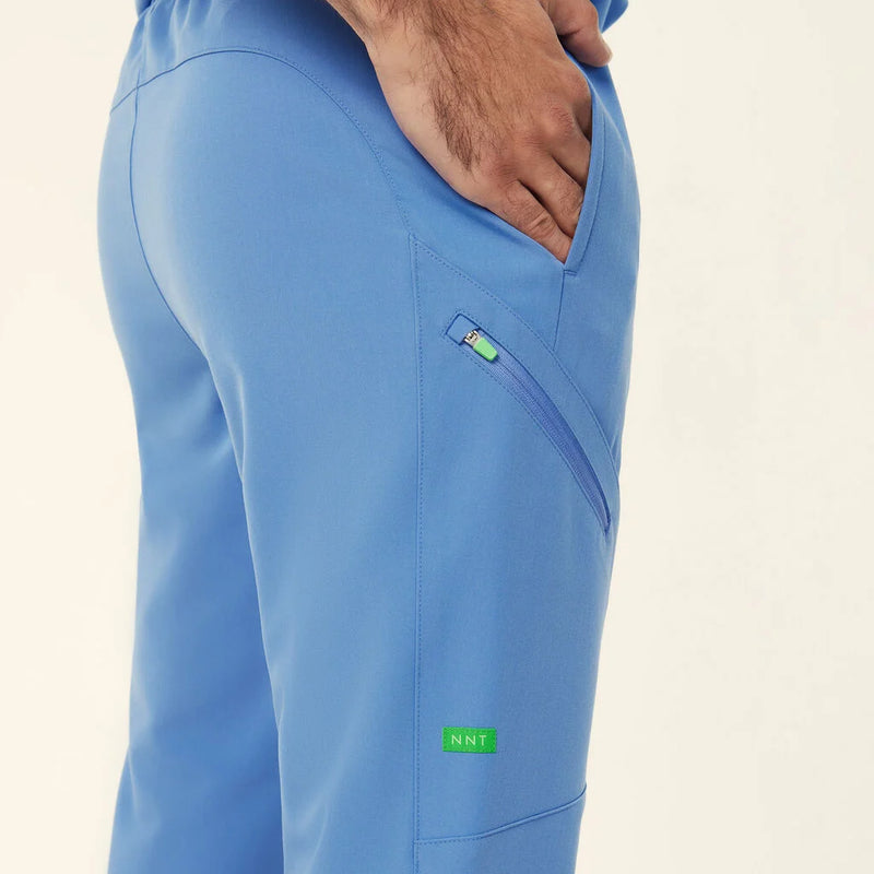 NNT Unisex Invigorate Drew Scrub Pant - Light Blue