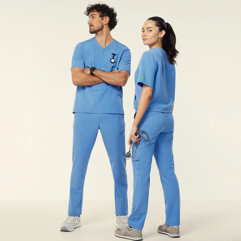 NNT Unisex Invigorate Drew Scrub Pant - Light Blue