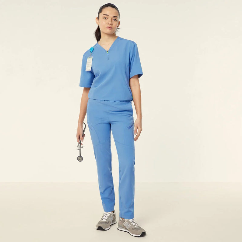 NNT Unisex Invigorate Drew Scrub Pant - Light Blue