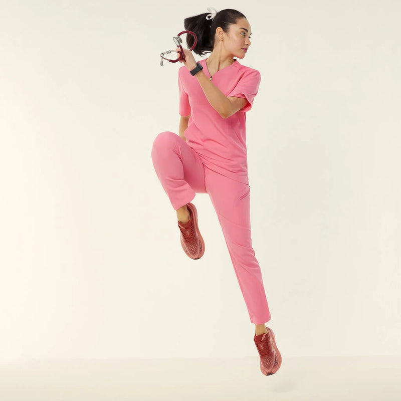 NNT Unisex Invigorate Drew Scrub Pant - Pink