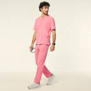 NNT Unisex Invigorate Drew Scrub Pant - Pink