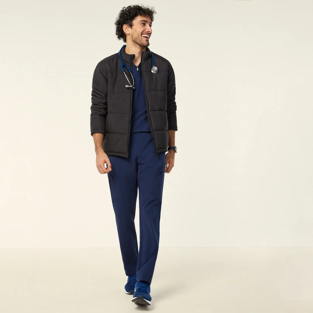 NNT Unisex Invigorate Charles Scrub Top - Navy Blue