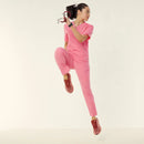 NNT Unisex Invigorate Charles Scrub Top - Pink