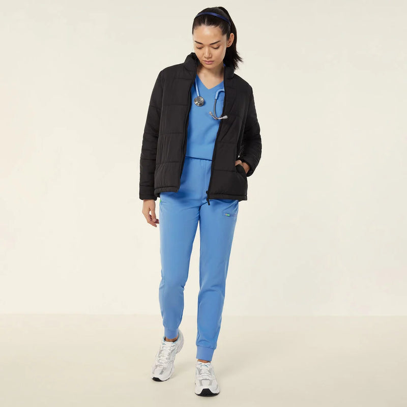 NNT Womens Invigorate Helen Scrub Top - Light Blue