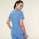 NNT Womens Invigorate Helen Scrub Top - Light Blue