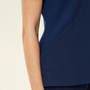 NNT Womens Invigorate Helen Scrub Top - Navy Blue