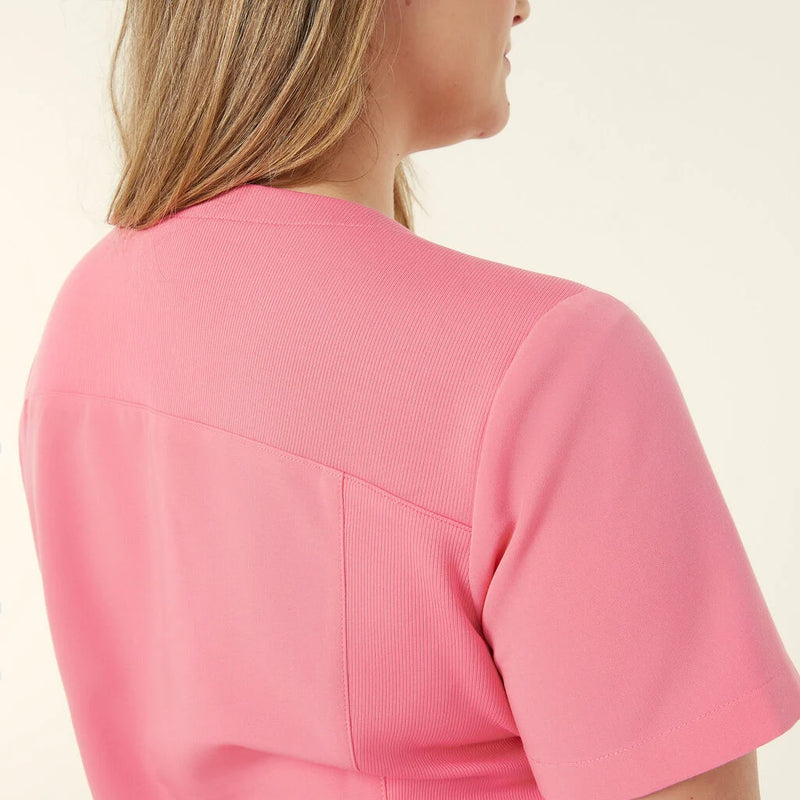 NNT Womens Invigorate Helen Scrub Top - Pink