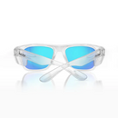 Safestyle - SSFCBP100 Fusions Clear Frame Mirror Blue Polarised Lens