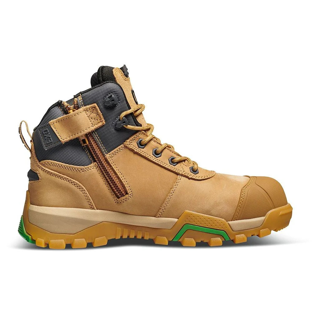 FXD Mens WB.2 Nitrolite Mid Cut Zip Side Work Boot
