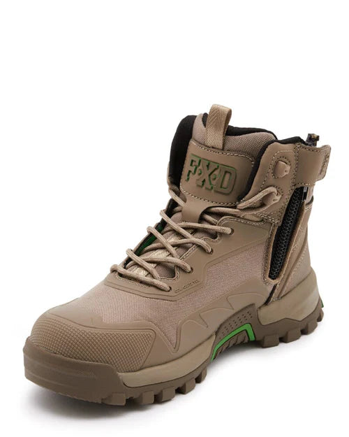 WB-6 Mid Cut Safety Boot - Black