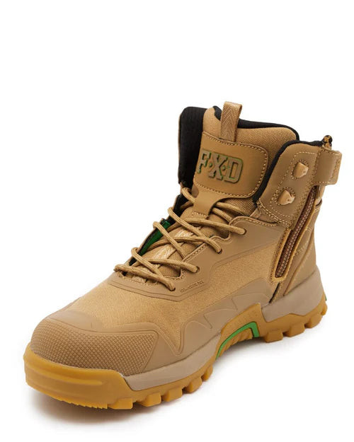 WB-6 Mid Cut Safety Boot - Black