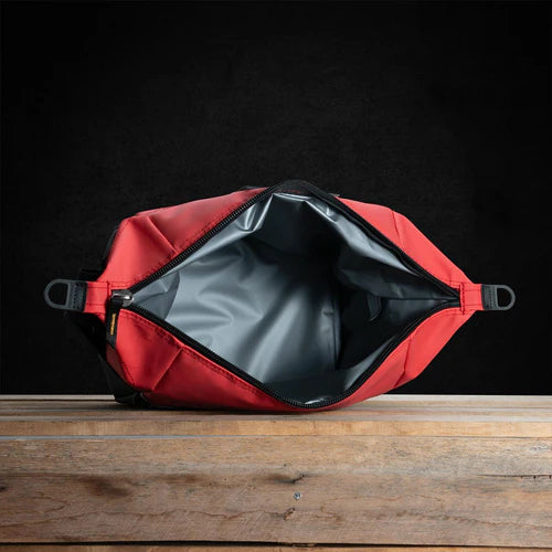 Insulated Crib Bag - PVC- Red