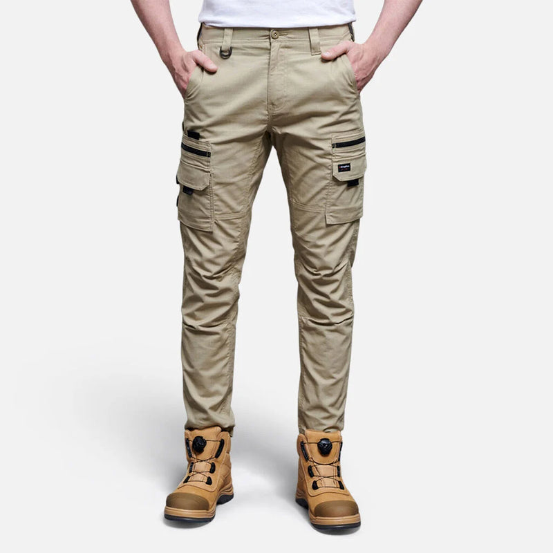 King Gee Men's N Force Performance Work Pants K13001 - Khaki