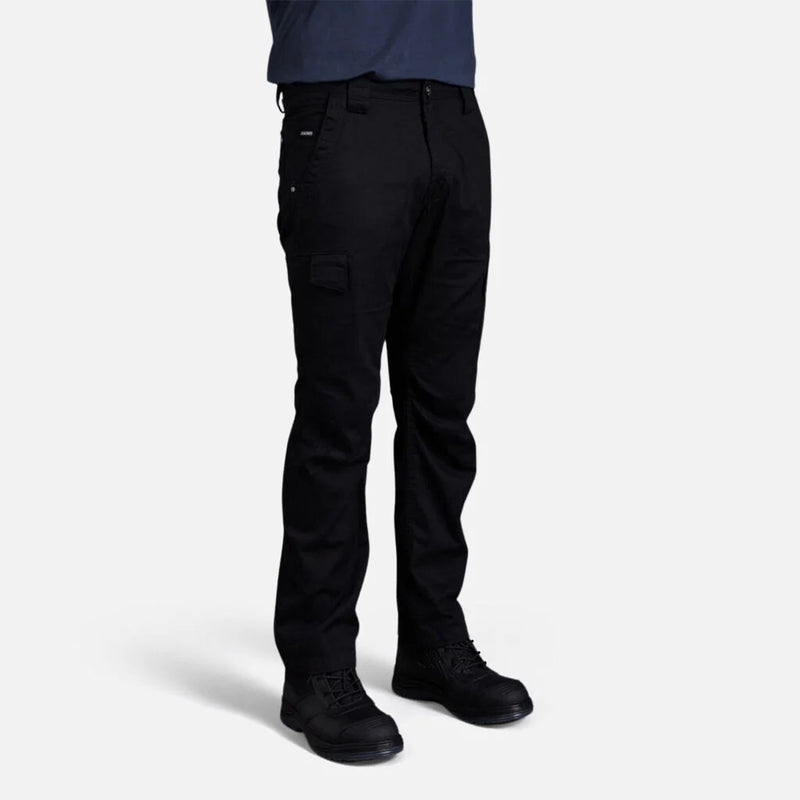 K13290 King Gee Men's Summer Tradie Pants (Narrow leg)- Black