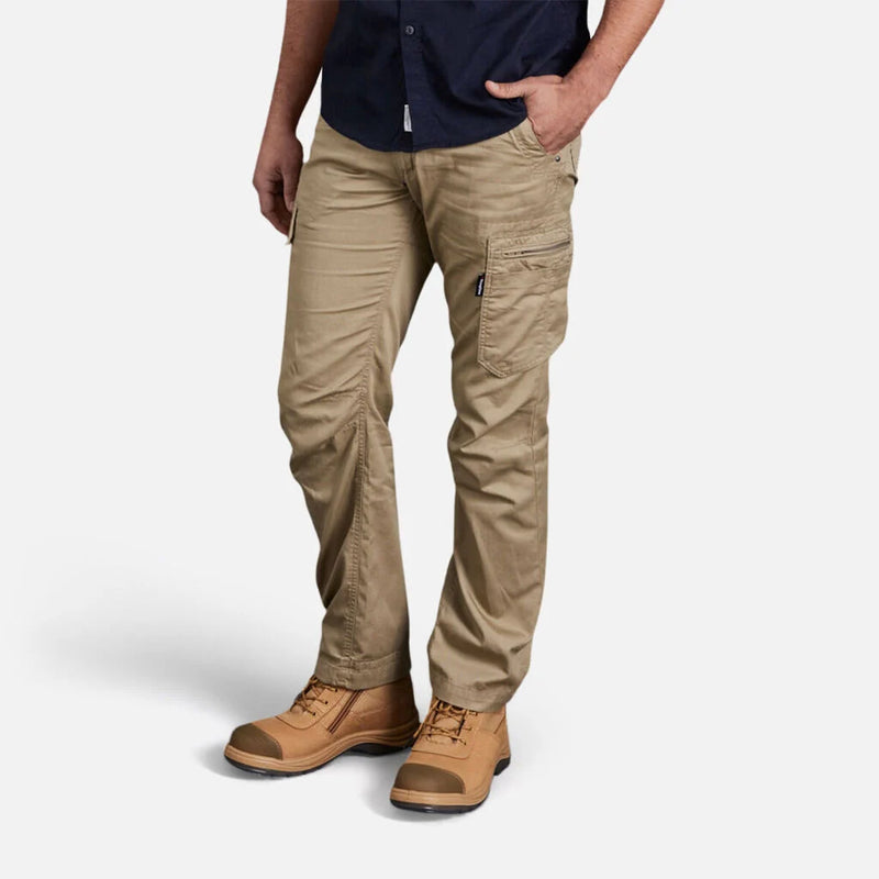 King Gee Men's Summer Tradie Pants (Narrow leg) K13290 - Khaki