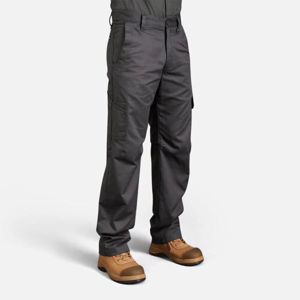 King Gee Men's Workcool 2 L/Weight Ripstop Cotton Cargo Pants K13820 - Charcoal