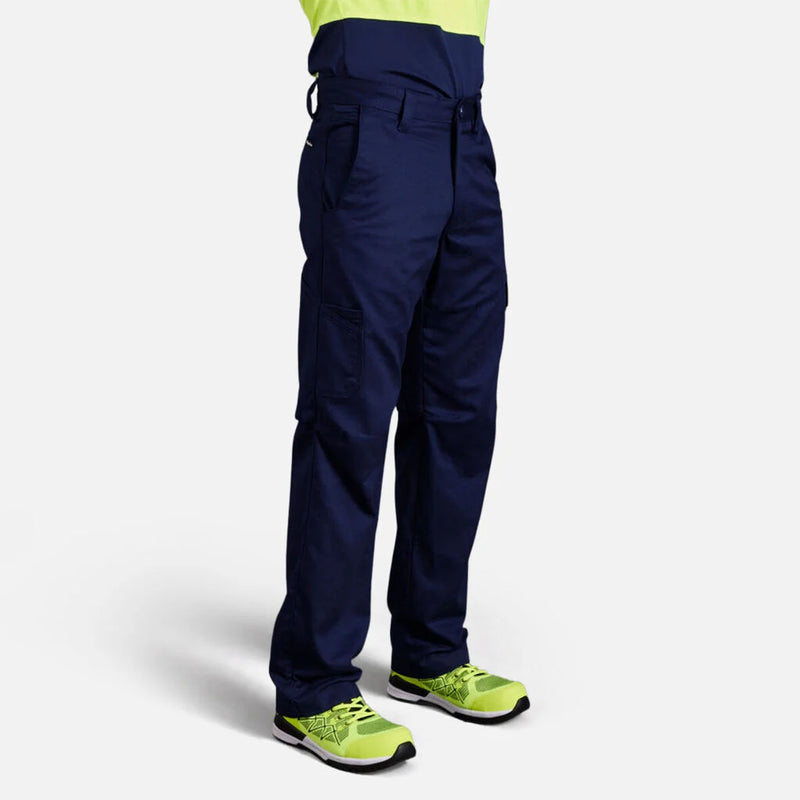 King Gee Men's Workcool 2 L/Weight Ripstop Cotton Cargo Pants K13820 -Navy