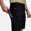 King Gee Men's Summer Tradie Shorts K17340 - Black