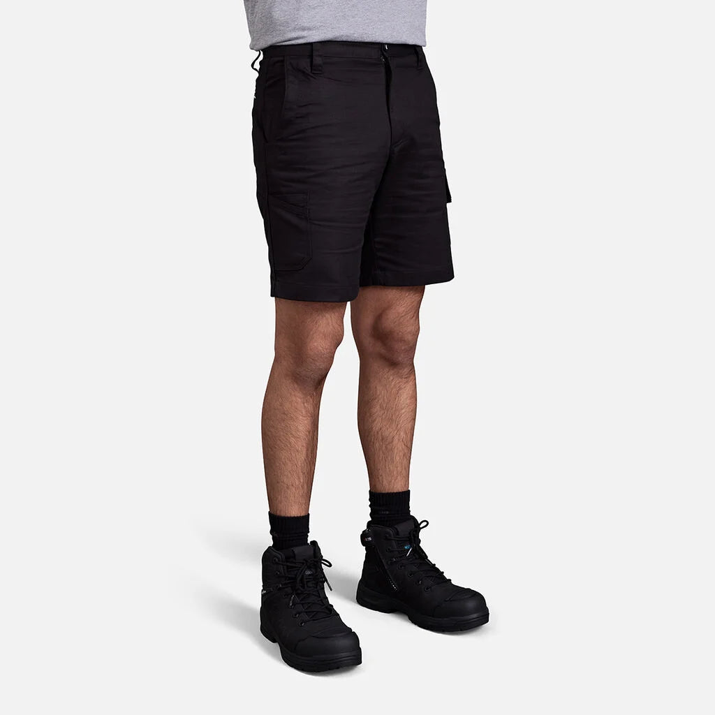 King Gee Men's WorkCool 2 Shorts- K17820- Black
