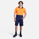 King Gee Men's WorkCool 2 Shorts- K17820- Navy
