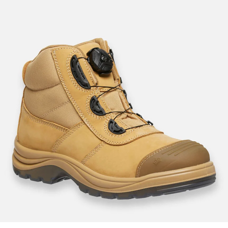 King Gee K27170 Men s Tradie Boa Fit Work Boots Wheat Get Real Workwear