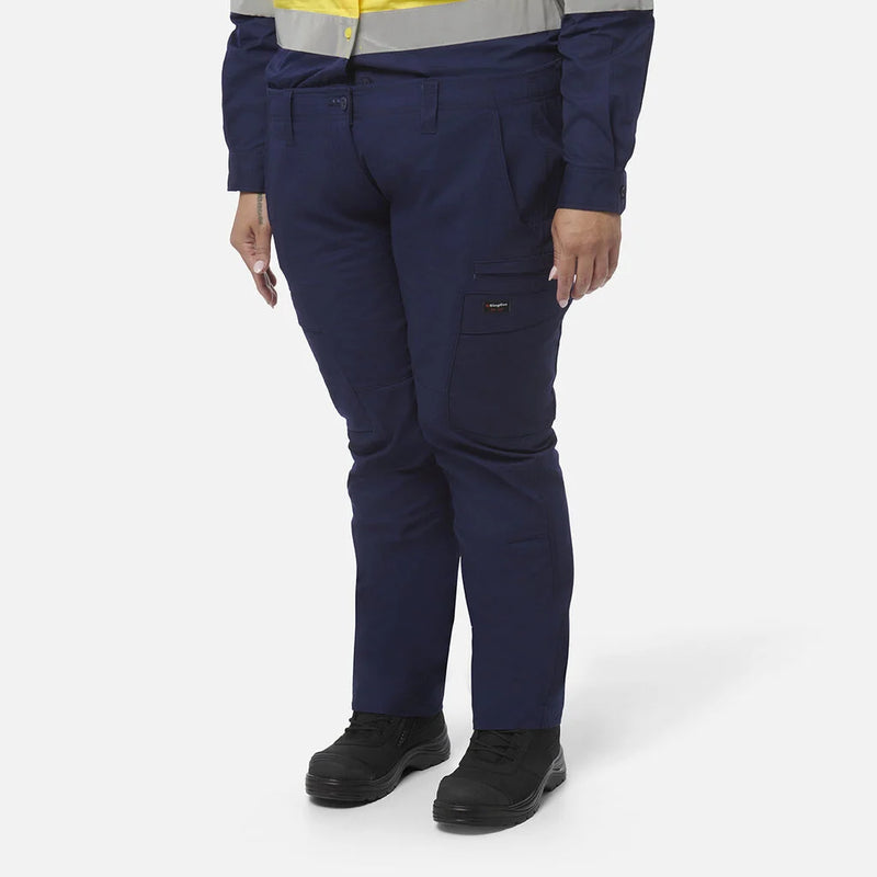 King Gee Ladies Work Cool Pro Pants - Straight Fit - K43012- Navy