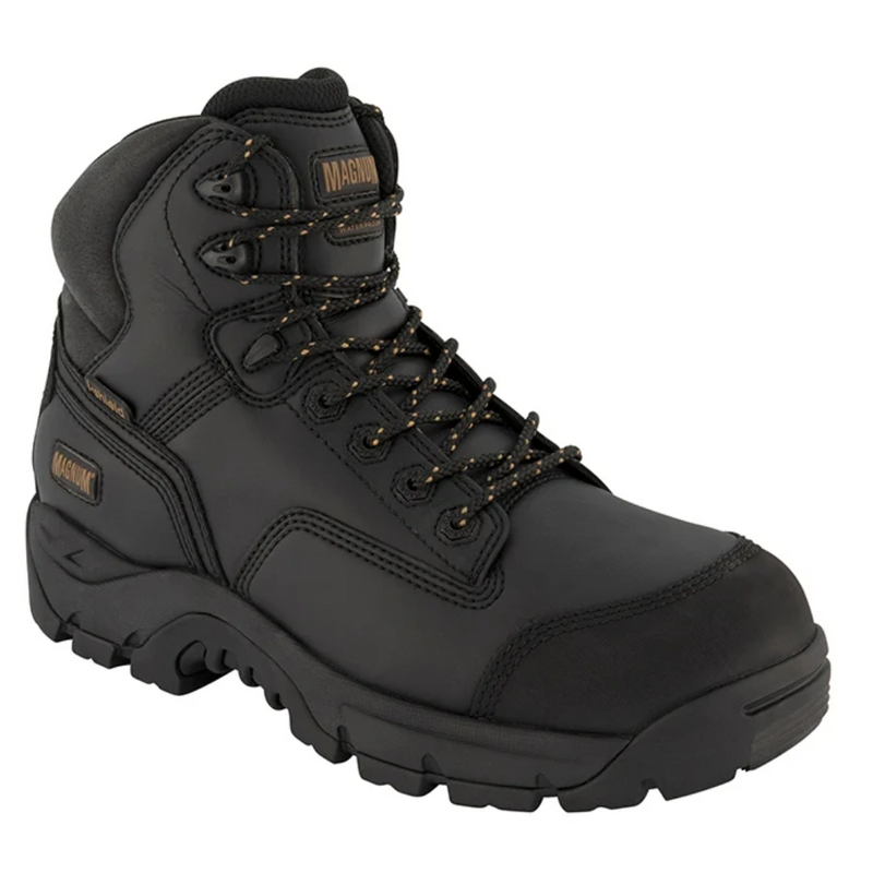 Magnum Women's Precision Max CT SZ WPI MPW100 Zip Side Safety Boot- Black