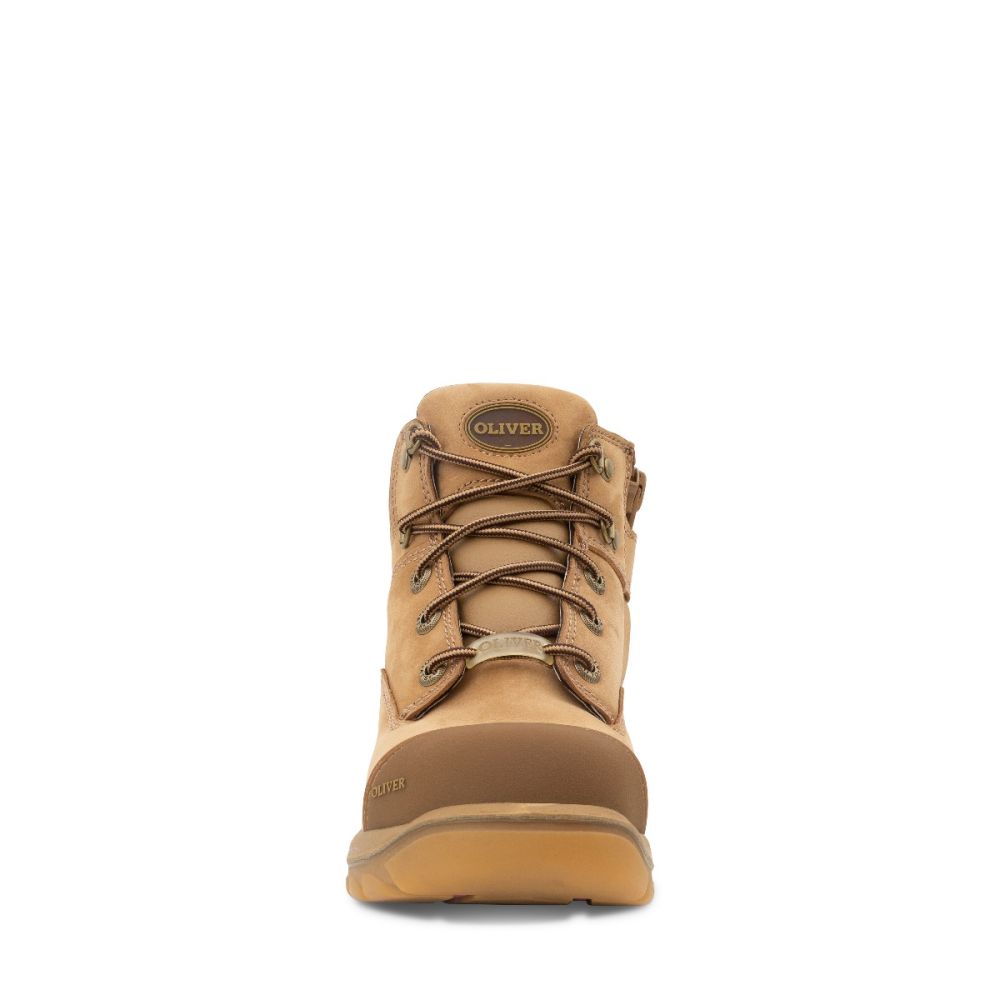 Oliver 49450Z Women's Stone Zip Sided Low-Cut Boot