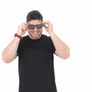 SafeStyle Fusions Green Frame Polarised Lens Safety Glasses