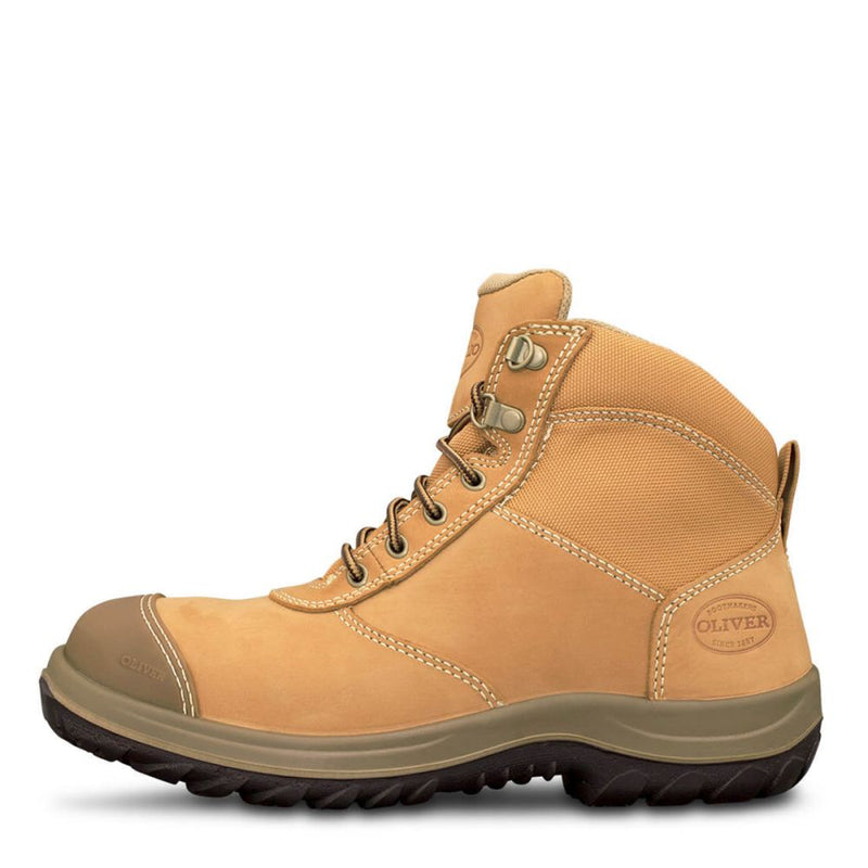 Oliver Wheat Zip Sided Ankle Boot