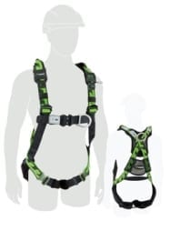 Miller AirCore Harness with Aluminium hardware and side D-rings-1020222