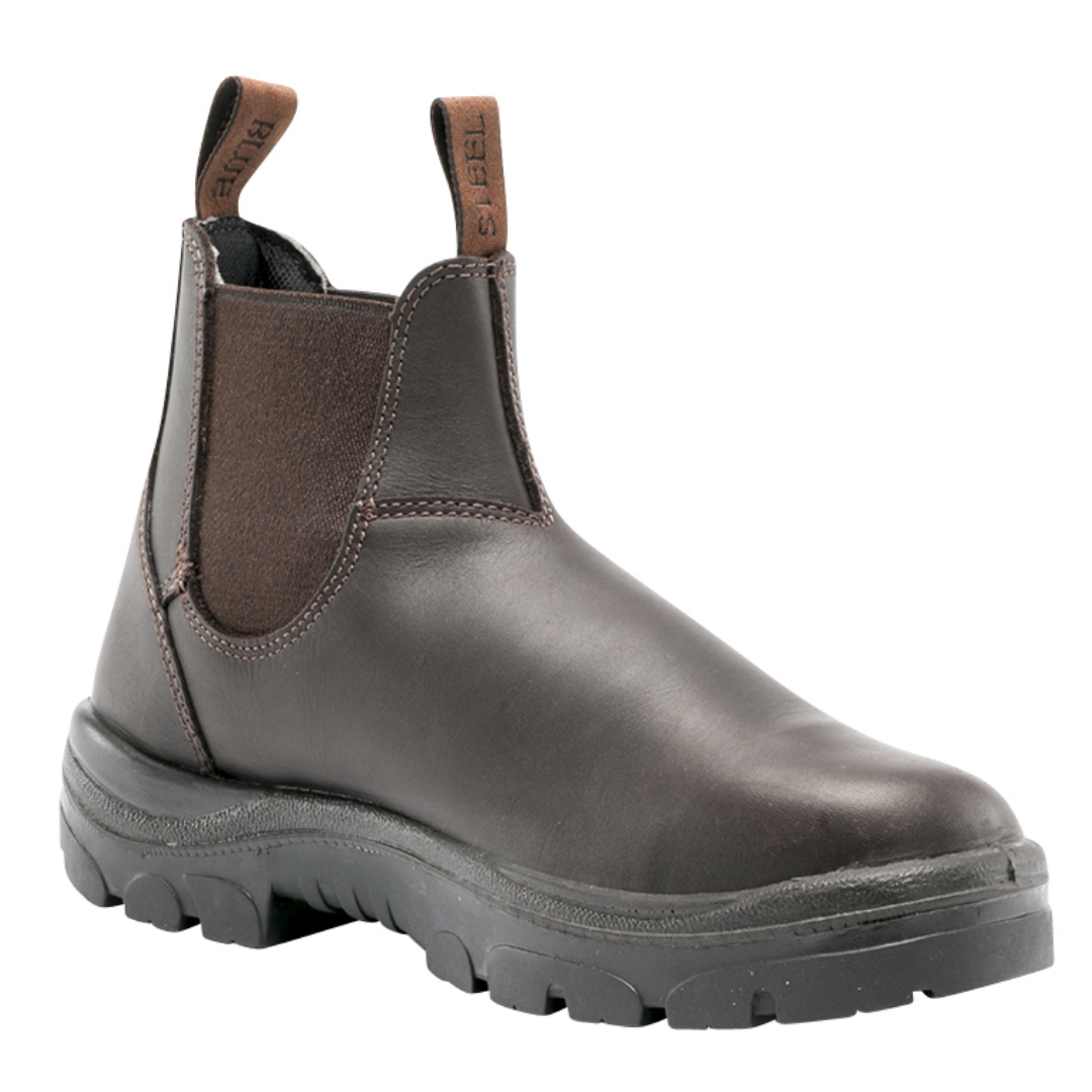 Steel Blue Mens Hobart Elastic Sided Safety Boots S312101