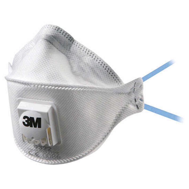 3M9322A - 3M 9322A Respirator With Valve (10pk) | Get Real Workwear